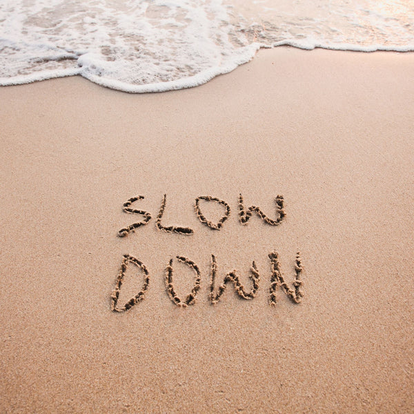 The Art of Slowing Down