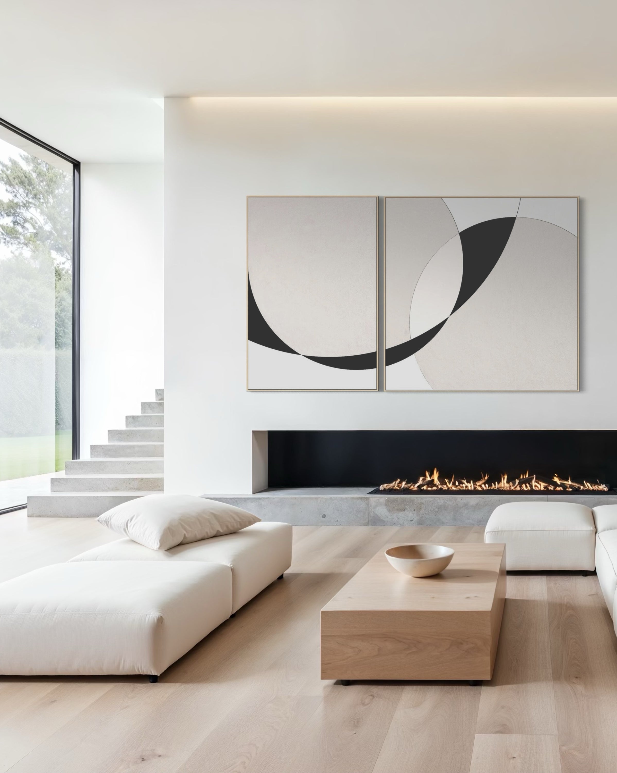 Beyond The Silence - Canvas Print Colour Sample (A5)