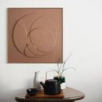 'Enclosed' Ltd Ed - Mocha Mousse