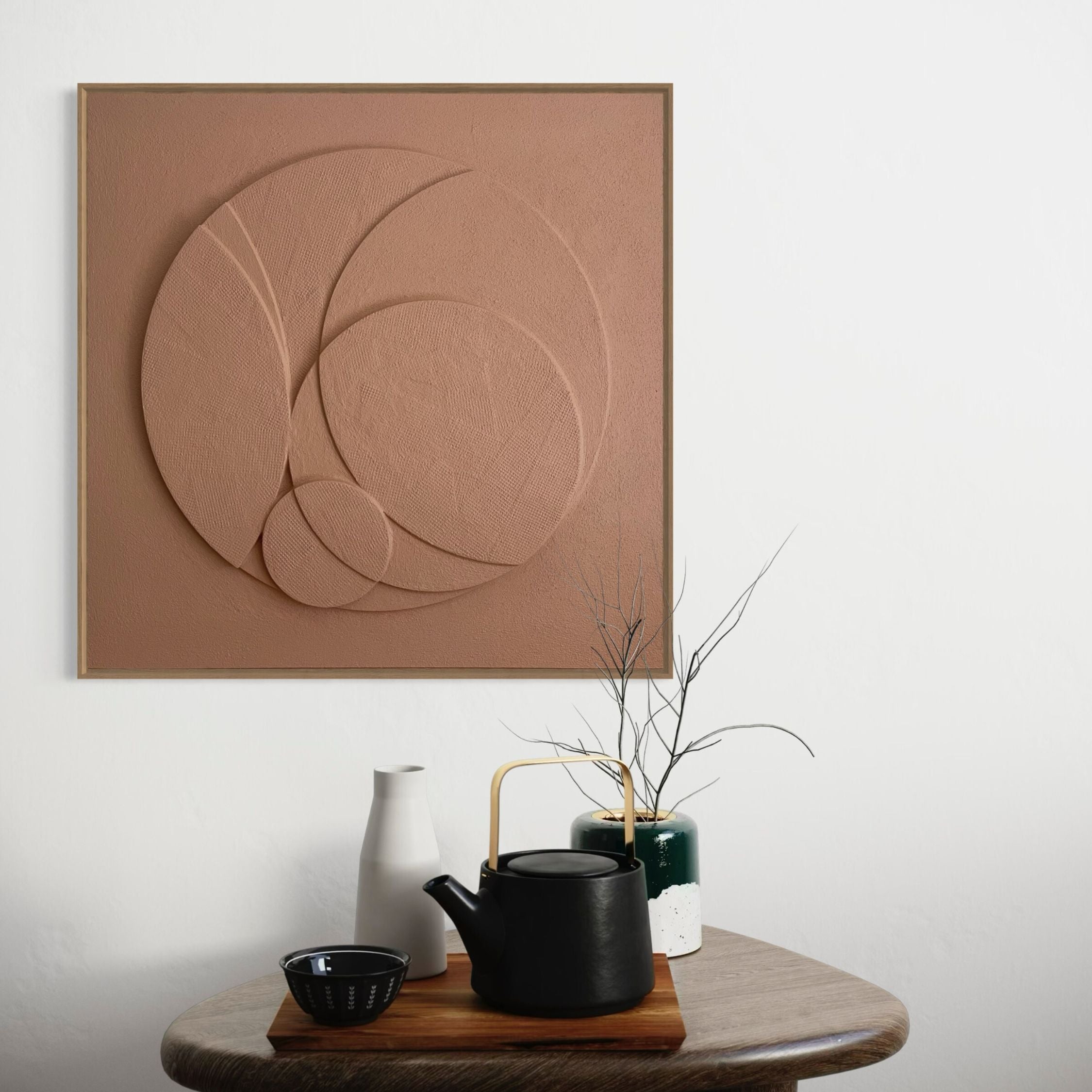 'Enclosed' Ltd Ed - Mocha Mousse